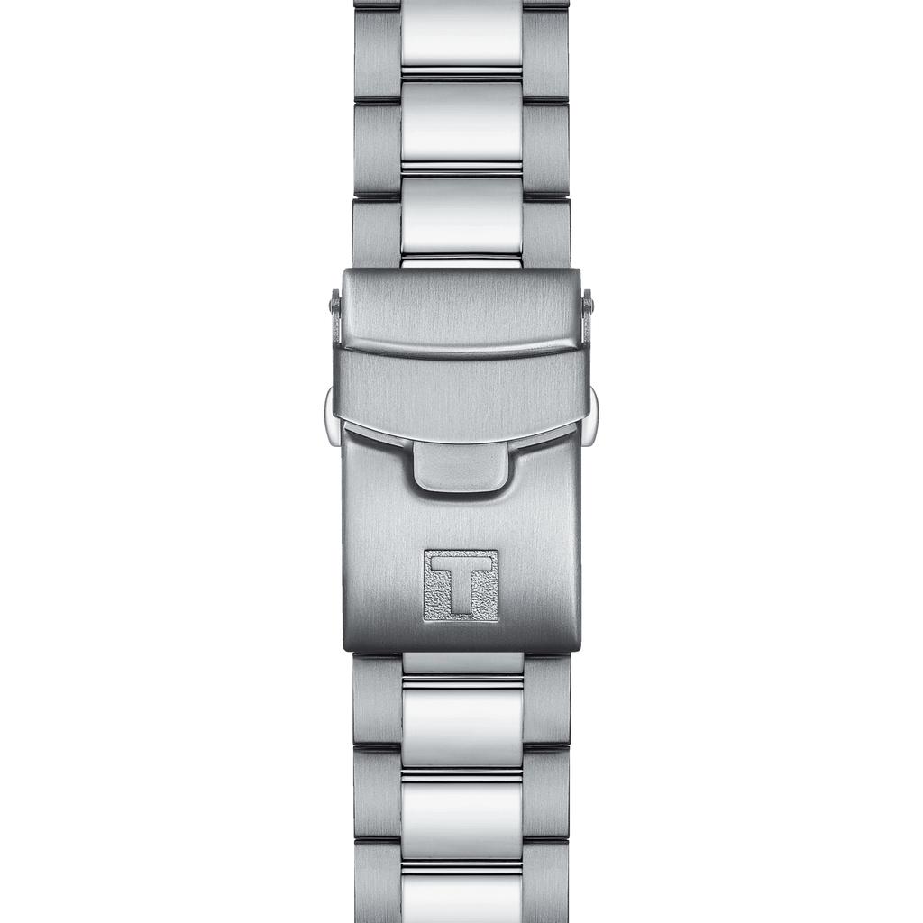 Tissot Stainless Steel Blue Dial Men's Fashion Watch T120.607.11.041.00