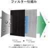 FLN Dust Collection Filter for Humidifying Air Purifier with 1 piece FZ-AX70HF (Compatible KC-700Y4, KC-70E8, KC-A70, KI-AX70) -