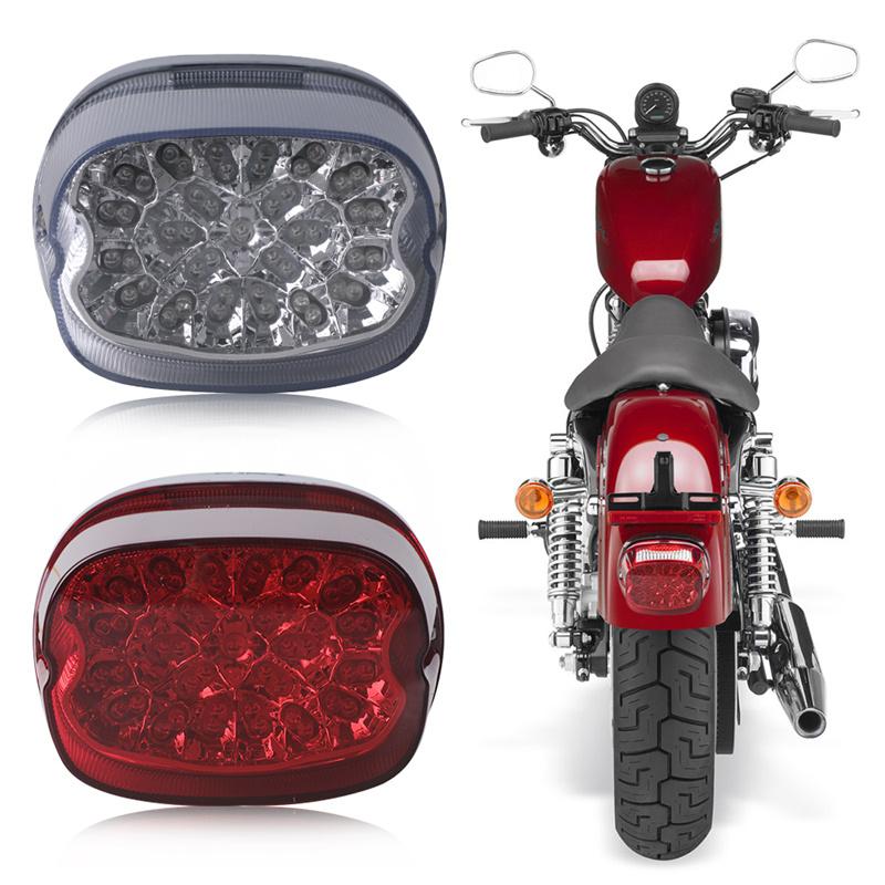 Motorcycle Tail Light LED Rear Lamp Taillight Brake Stop Turn Signals for Harley-Davidson Sportster Softail Dyna Lay Down Super