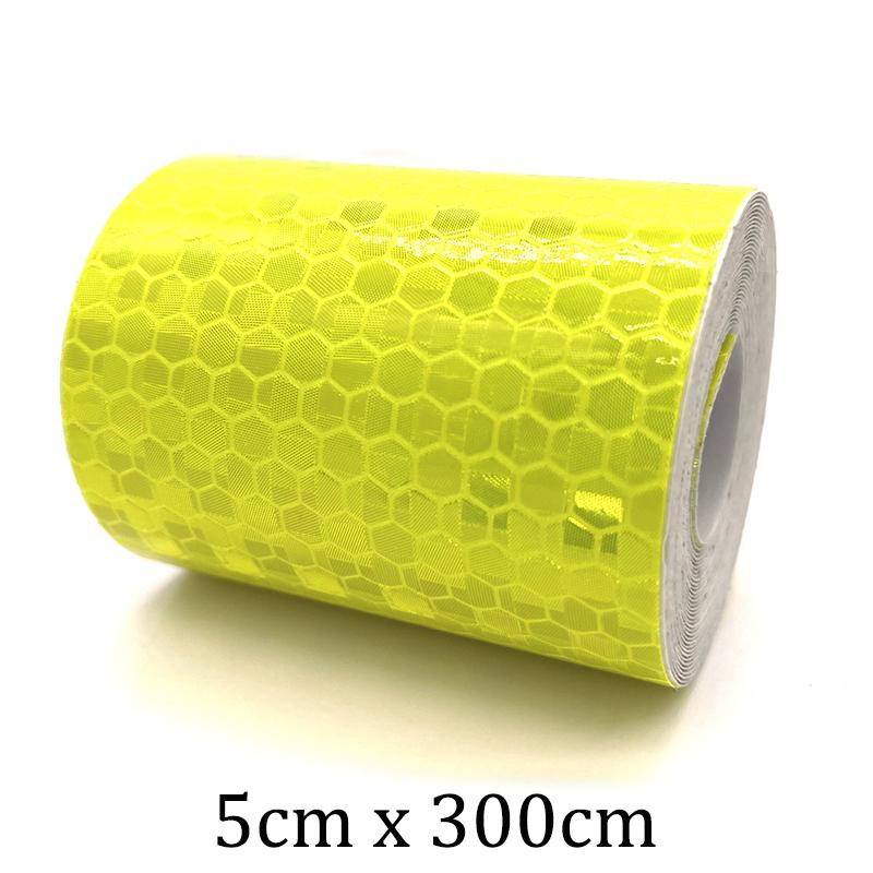 Safety Mark Warning Reflective Tape Strip Car Reflective Tape Motorcycle Sticker Bicycle Reflector Protective Sticker Film