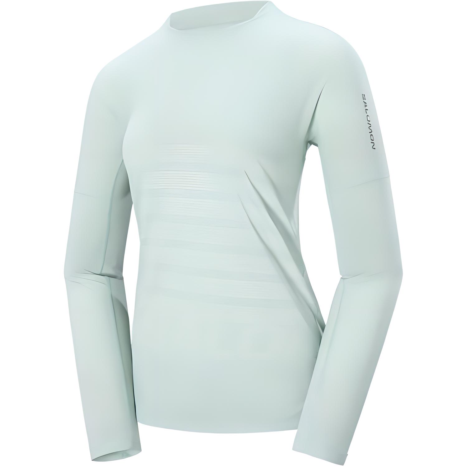 

Salomon Sense Aero Running Long Sleeve Tee Women Tops Misty-Blue C22676 S
