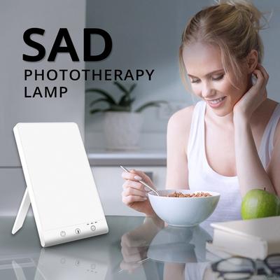 5V SAD Therapy Lamp 3 Levels Dimming Winter Depression Seasonal Affective Disorder Phototherapy 6500K Simulating Natural Daylight