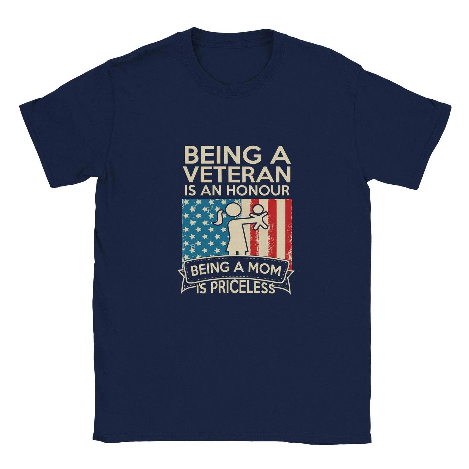 Veteran Mom T-Shirt | Proud Military Mom Tee | Gift for Her 3XL