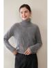 Three-Strand Thickened Women's Cashmere High Neck Cable Knit Sweater