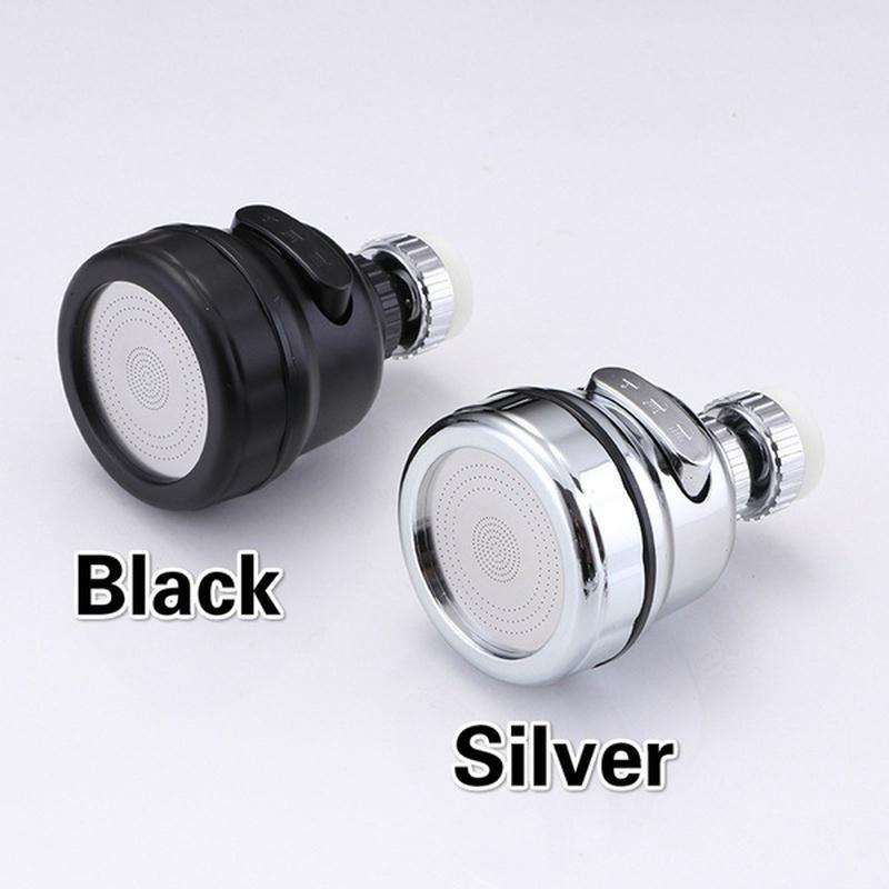 Three-speed Adjustable Booster Nozzle 360-degree Universal Faucet Splash-proof Nozzle for Kitchen Bathroom Faucet Sprayer
