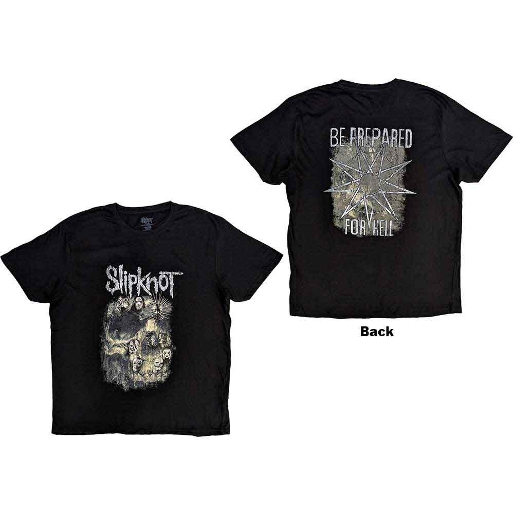 Slipknot Skull Group T-Shirt Black New Unisex T-Shirt S