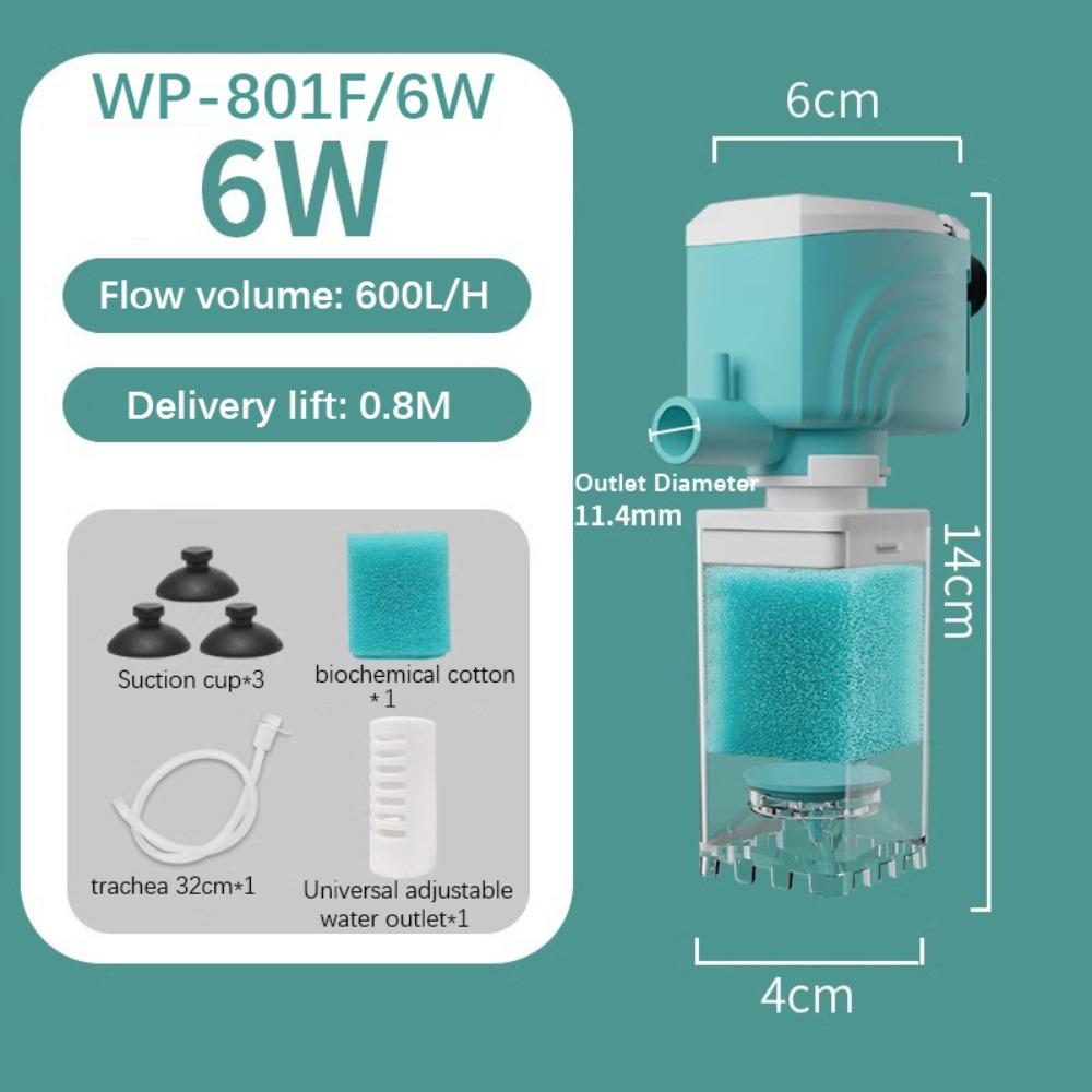 Sucker Air Pump Aquarium Internal Filter Water Circulation Fish Tank Water Pump Fish Tank