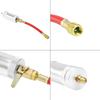 Ac Oil Injector R134A,1 4SAE R134 2 oz Oil Injector R134A R12 R22 Car A C AC Oil Dye oz Injection Tool automotive air conditioning repair tools