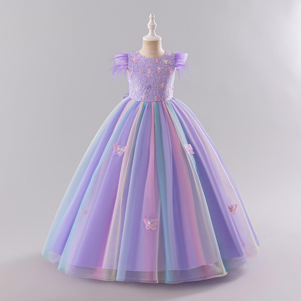 Kinderkleider Mädchen Prinzessinenkleid Kinderaufführungskostüme