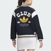 Adidas Originals Collegiate Bomber Jacket Women Jacket Deep-Navy-Blue Cream JD6379