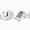 1PC Paper Holder High-value Tissue Creative Box Simple Creative Modern L-shaped Nordic Japanese Instagram 13.5x8x5cm