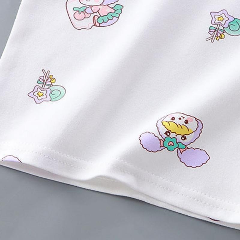 Kleinkind Baby Thermo Unterwäsche Set Herbst Winter Kinder Cartoon Bedruckte Baumwolle Schlafbekleidung Junge Mädchen Pyjamas