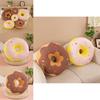 Adorable Cute Donut Plush Pillow Soft Toy Decorative Cushion For Sofa Gifts For Women