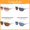 Animal Element Metal Frame Sunglasses With Colorful Lenses For Casual Outdoor Wear