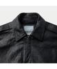 Series Cracked Blouson Leather Jumper Sauds26201Bkx