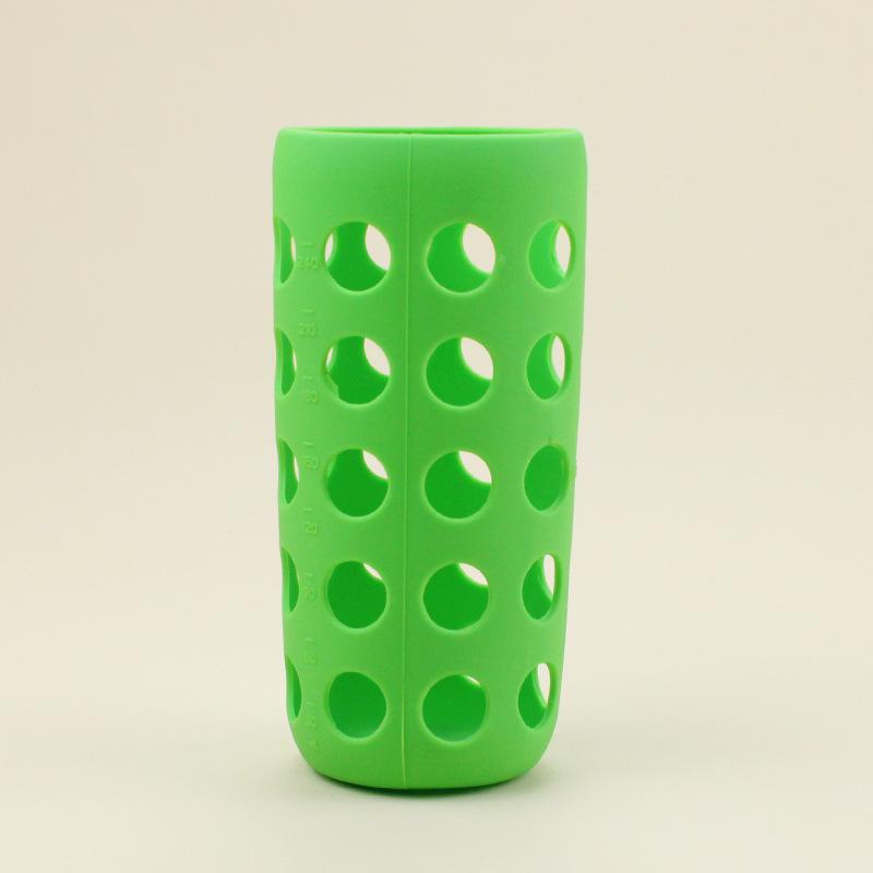 Silicone Sleeve For Glass Baby Bottle Protective Silicone Bottle Cover For Milk Bottle 5.5-6Cm Dia Water Bottle Silicone Sleeve