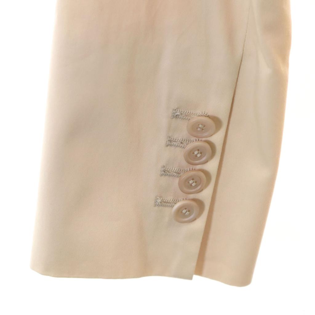 Salvatore Ferragamo made in Italy tailored jacket 44 Pale orange Women Used