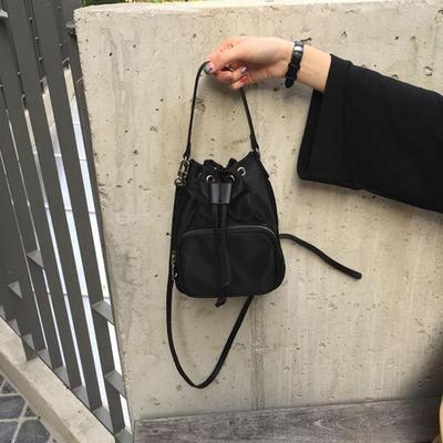 Kvinner Lerret Skuldervesker Dusk Bøttevesker for jenter Crossbody-vesker Dame Tote Telefonpose A Main Femme