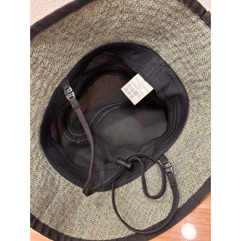 Used [Good Condition] The North Face Kids Hike Hat Hat 53cm Khaki Green