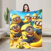 Kevin Dave  Blanket Cartoon Flannel Novelty Soft Throw Blankets for Home Restaurant Spring Autumn