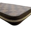 Louis Vuitton Damier Zippy Long Wallet Purse Damier Canvas Brown Unisex N41661 Used