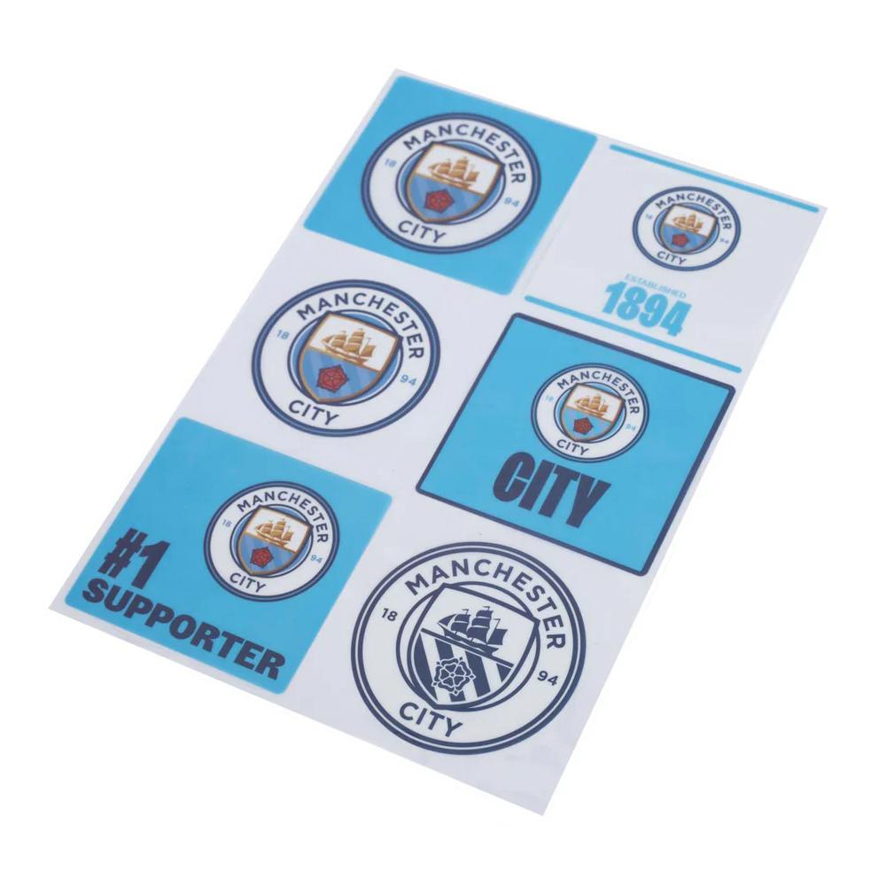 Manchester City FC Multi A4 Bildekalset