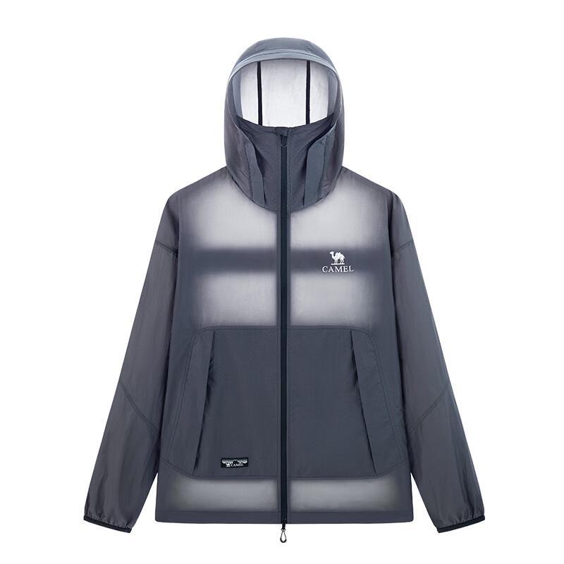 CAMEL Men's Hooded UPF50+ Sun Protection Jacket M35BS01072