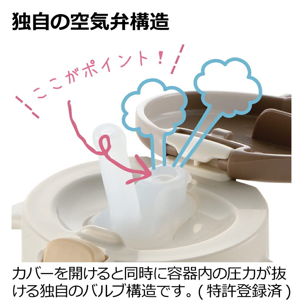 Richell Tri Step-Up Mug Set, Premium SD, Light Gray, 1 Set, 200ml, 300ml, 5 Months