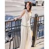 TERRE BLEUE Women's Summer Vest & Wide-leg Pants Set