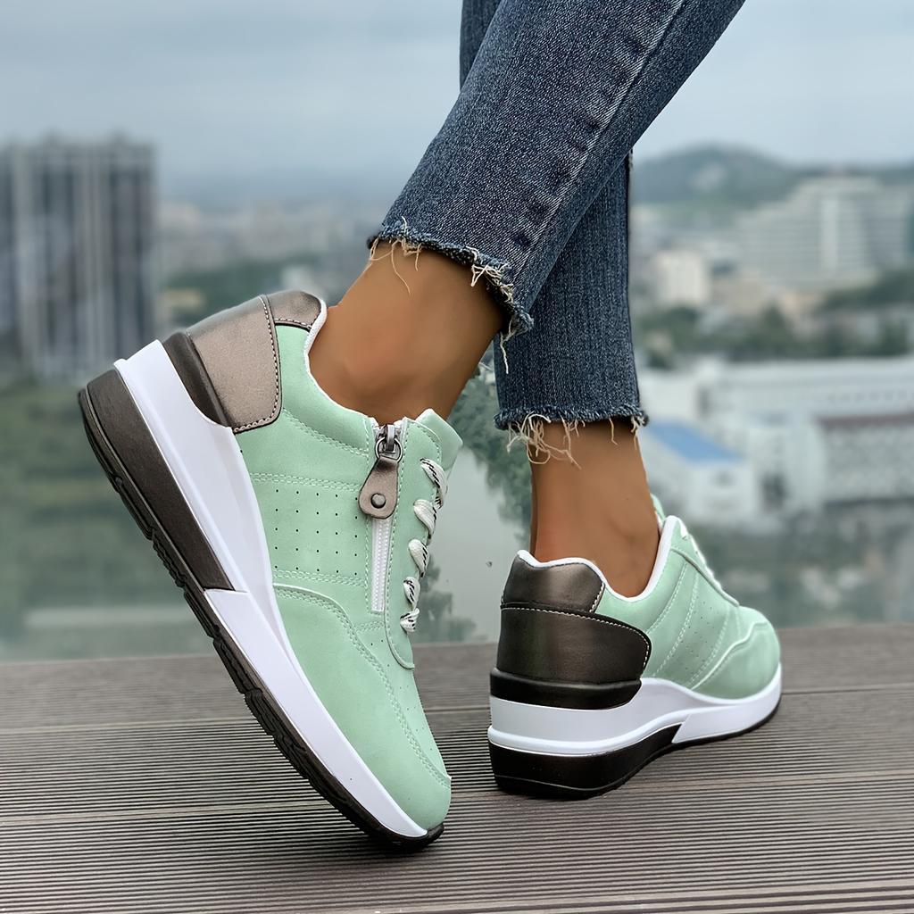 Scarpe Sportive Casual con Suola Spessa Scarpe da Donna • Sneakers