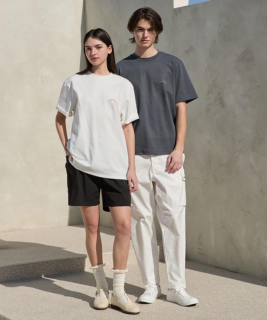 KANDINI Ivory Graphic Short Sleeve T-Shirt (Unisex)
