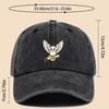 Cartoon Owl Illustration Printed Baseball Cap Fashionable Personalized Versatile Outdoor Fishing Hat