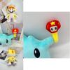 Chinese-made Lumalee Plush Mario Figurine Pp Cotton Filling And Short Plush Material