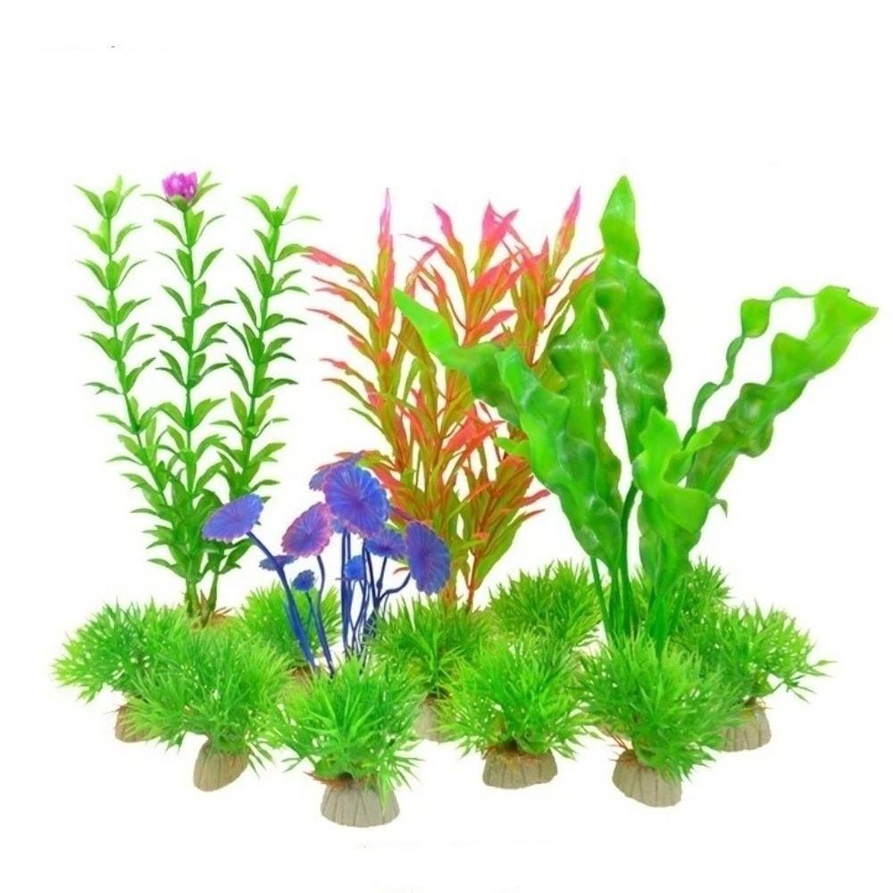 Plastic Simulation Aquatic Plant Natural Look Green Water Grass Underwater Plants  Goldfish Tanks