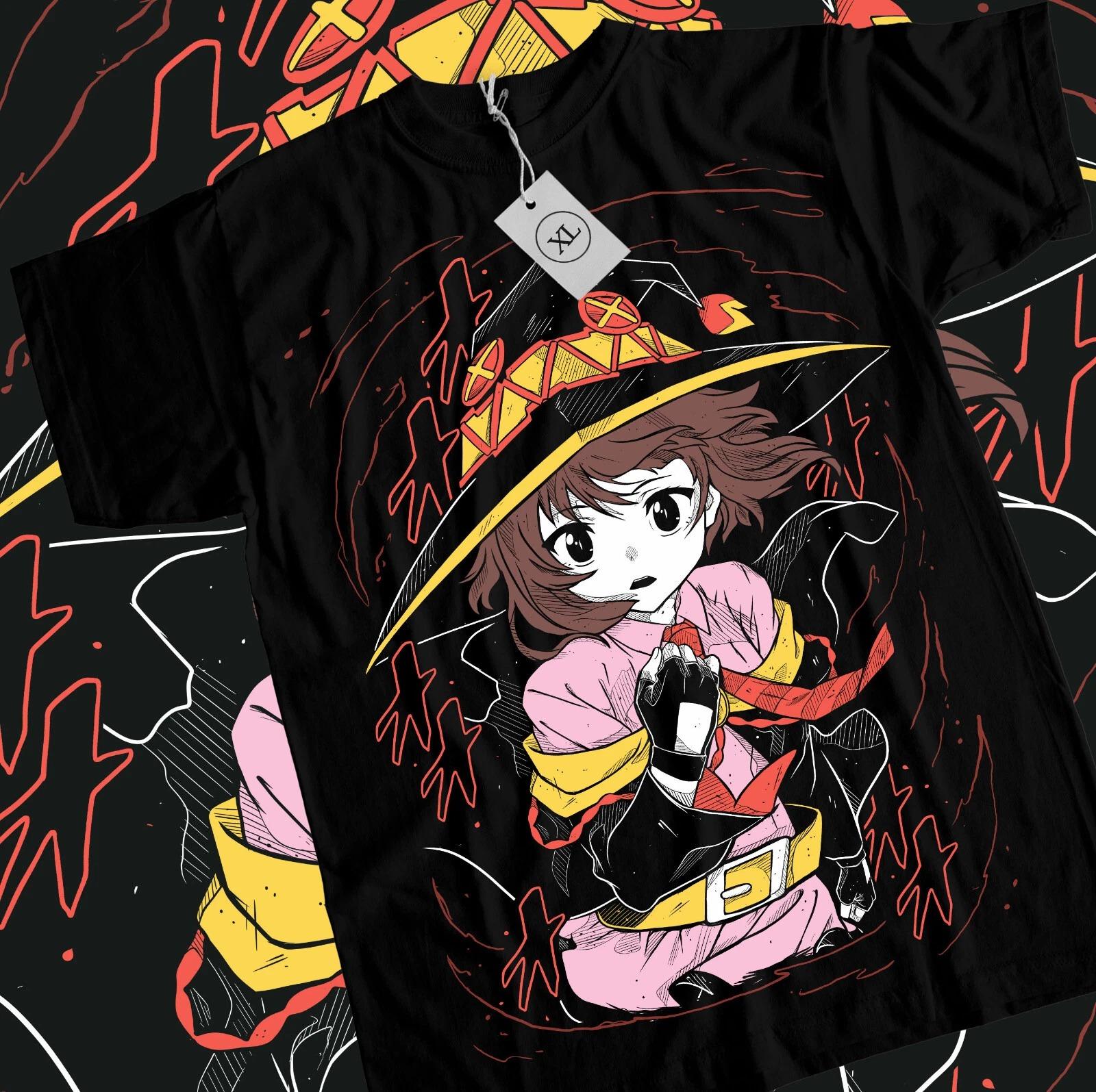 Hot Anime Konosuba Gods Blessing on This Wonderful World Anime Japanese Style Unisex TShirt Comfortable Tshirts S