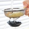 Sink Drain Filter 1-2pcs Kitchen Accessories With Handle and Plug Stainless Steel Food Catcher For Most Sink Drains Strainer