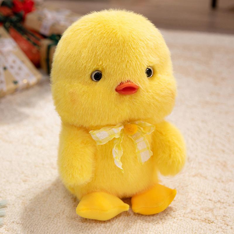 Cute Cute White Duck Doll Plush Toy Yellow Duck Doll Children Soothing Pillow Rag Doll