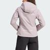 adidas TERREX Women's Light Purple Outdoor Hooded Softshell Jacket IX5630