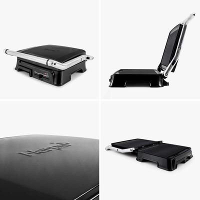 Γκριλ Κρεάτων με Ρυθμιζόμενο Θερμοστάτη Xgrill Harper Black