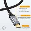 3m Aluminum Alloy Type-C Male to Female Extension Cable USB3.1 Gen2 Data Cable 4K/60HZ Video Support 10Gbps Data Transfer