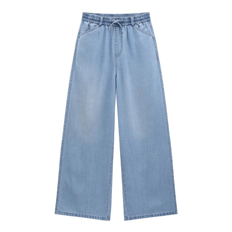 Gap Women's Classic Washed Wide-Leg Denim Pants