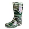 3 Men's Mid-tube Rain Boots 11 Camouflage Outdoor Mid-top Rain Shoes Three-proof Labor Protection Water Shoes