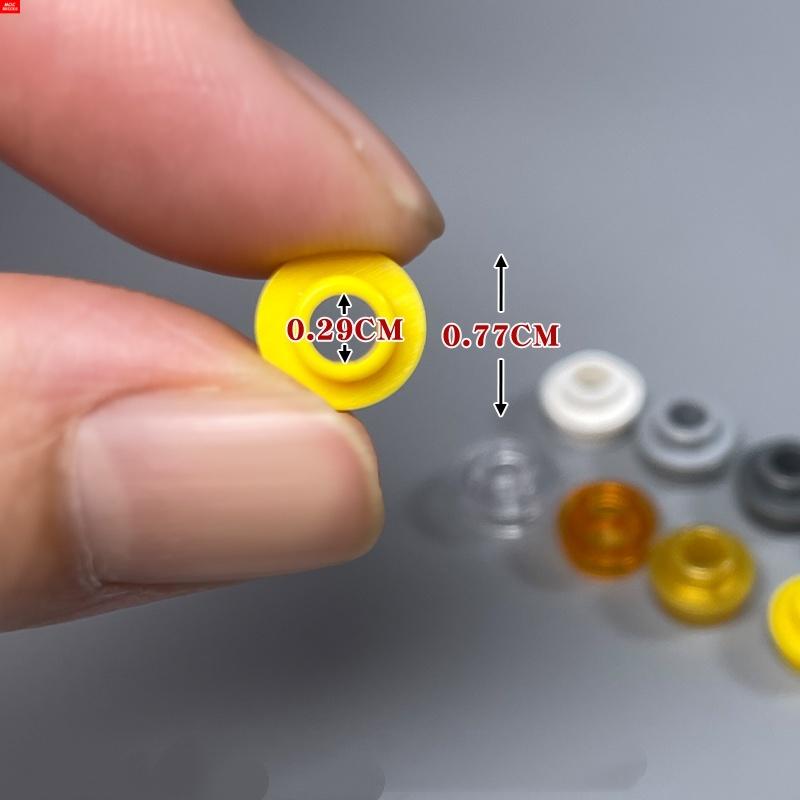 Toksik Olmayan Moc Tuğlalar Mum Sapı Tutucu Yuvarlak 1X1 Açık Sap 37762 20482 85861 Aksesuarlar Model Eğitici Çocuk Oyuncak Yapı Blokları