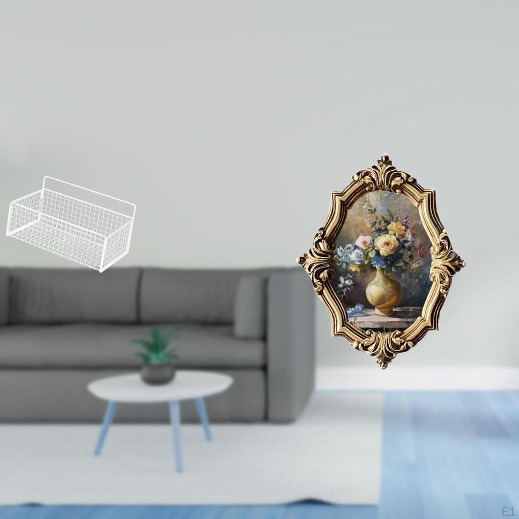 Vintage Resin Art Photo Frame Holder for Office Bedroom Gallery Wall Decoration And Crafts
