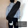 TINEASUR Skateboard Bag 600D Oxford Water Resistant Black with Shoulder Strap for Skateboard & Longboard
