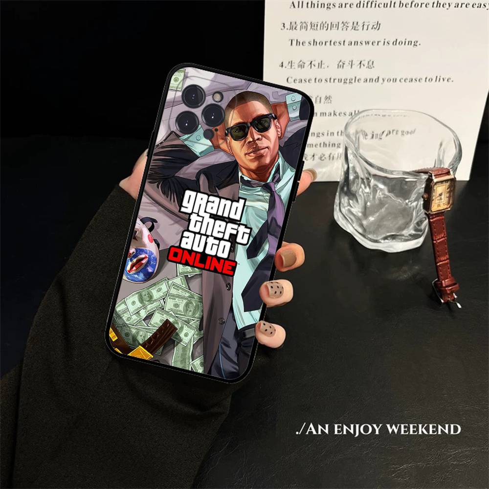 

Чехол для телефона San Andreas G-GTA для iPhone 17 16 14 15 13 12 11 Pro Max Plus Силиконовый Мягкий Чехол iPhone 16pro max
