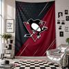 Pittsburgh Penguins Wall Tapestry Home Decor Wall Hanging Cloth for Bedroom Living Room Background