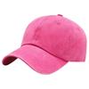 Vintage Cotton Baseball Cap Breathable Outdoor Sun Hat Solid Color Solid Color Baseball Cap for Activities Camping Picnic Hiking