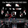 Auto Central Control Screen TPU Navigation Anti Scratch Interior Protection Film GPS Navigation For MAZDA CX-5 2024 2025 2026
