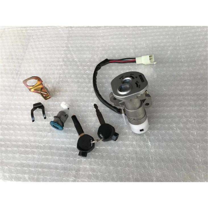 Motorcycle Lgnition Switch Lock Key Set For Scooter Keeway Hurricane 50 90 KW50QT-2 QJ50QT-2 RX150 BWS125 BWS150 GY6 125 150